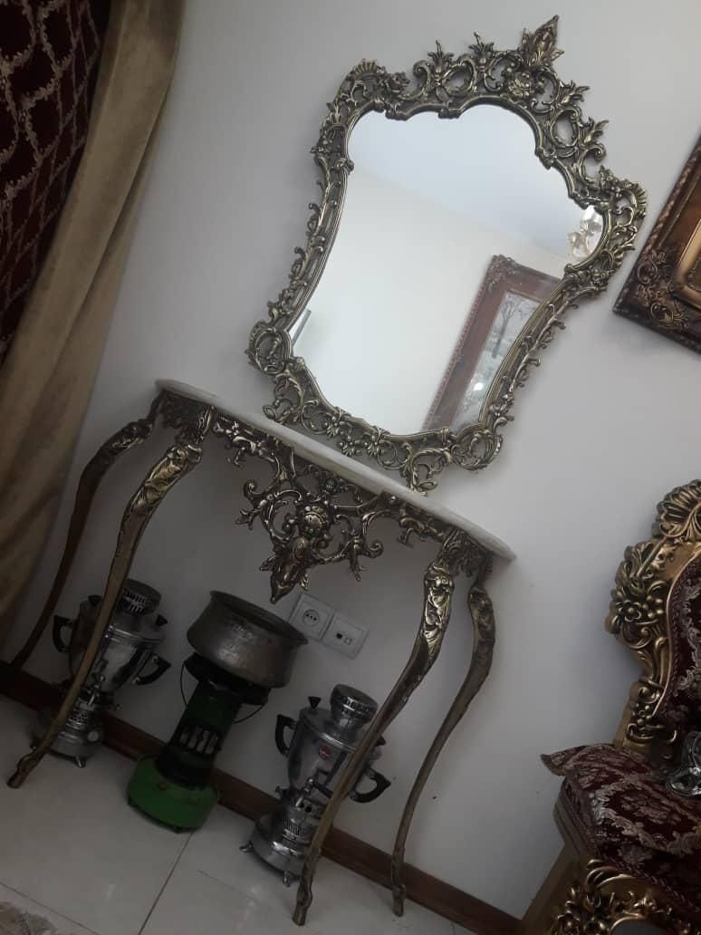 آینه شمعدان برنز سماور نفتی  سطل مسی  سینی  برنجی|کلکسیون اشیاء عتیقه|تهران, اوقاف|دیوار
