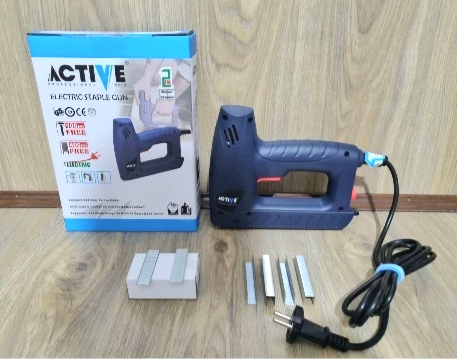 منگنه کوب و میخکوب برقی اکتیو صنعتی گارانتی دار|ابزارآلات|هشتگرد, هشتگرد قدیم|دیوار