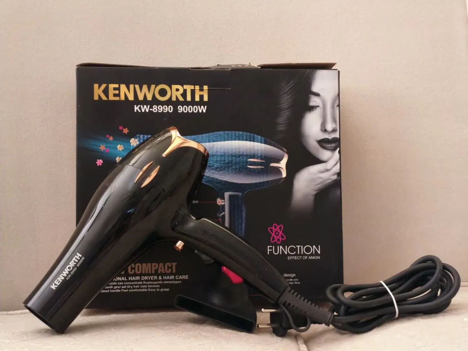 سشوار کنورث KW-8990|آرایشی، بهداشتی، درمانی|مشهد, مشکینی (شهرک غرب)|دیوار