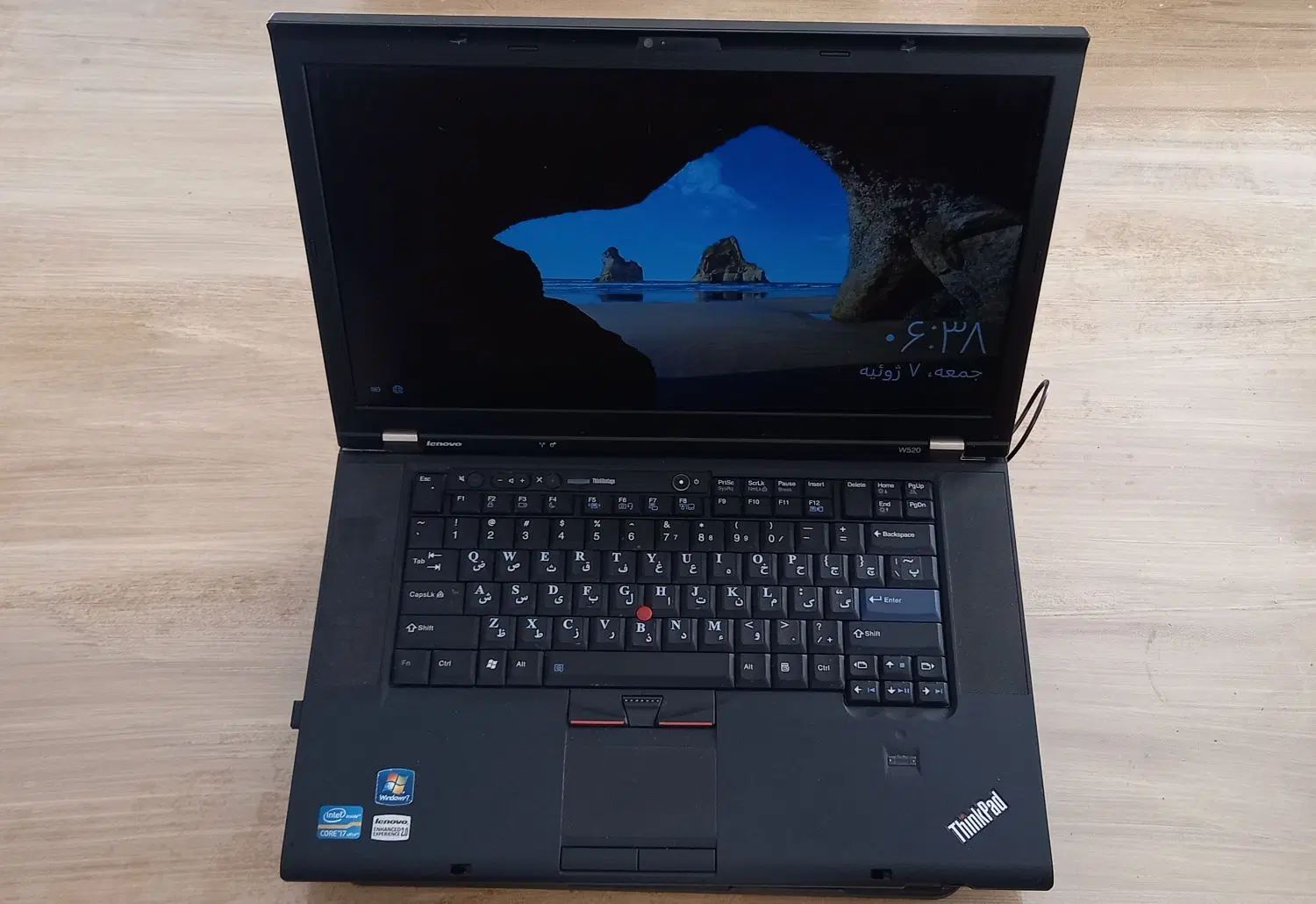 لپ تاب lenovo بسیار تمیر|رایانه همراه|رشت, دیانتی|دیوار