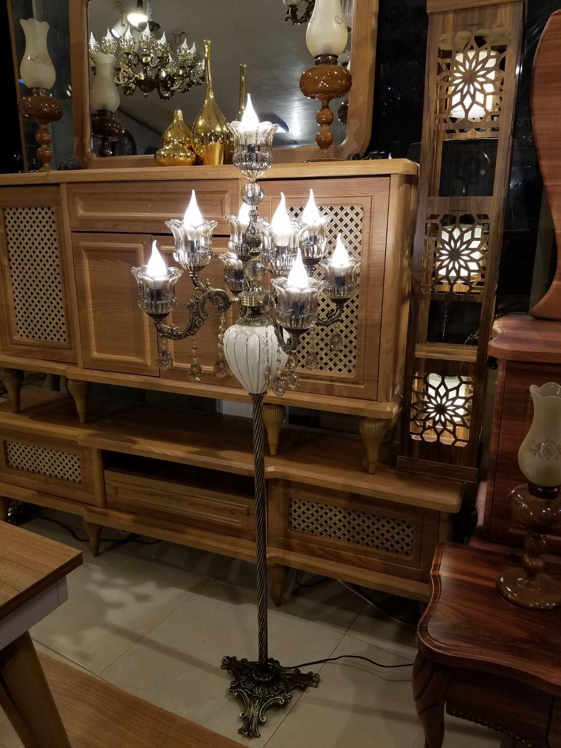 لوستر آباژور ریسه لوستر کنار سالنی|لوستر و چراغ آویز|خرمآباد, |دیوار