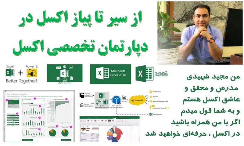 آموزش نرم‌افزار اکسل به صورت آنلاین|خدمات آموزشی|تهران, ستارخان|دیوار