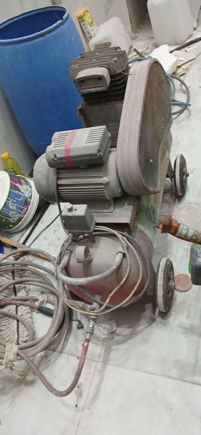 اجاره پمپ باد و موتور جوش و سنگ فرز و پیکور سنگین|خدمات پیشه و مهارت|شیراز, دشت چنار|دیوار