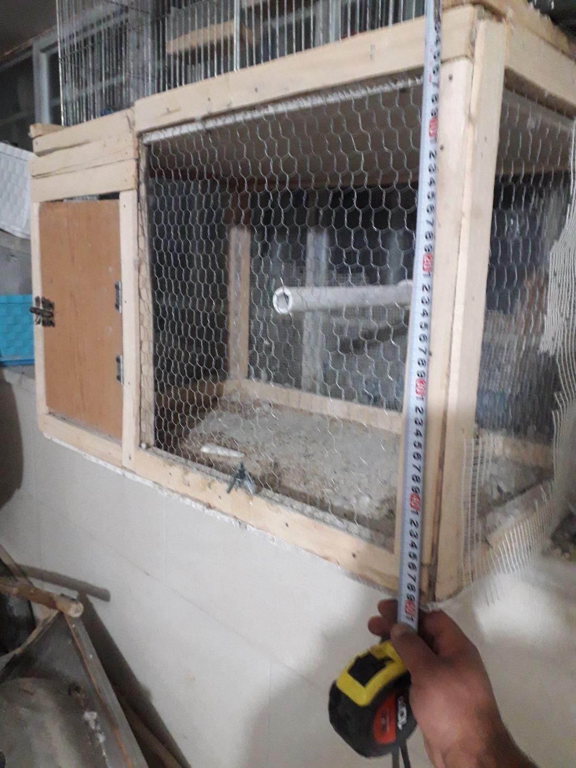 قفس جفت کن کبوتر فنچ و مرغ عشق|لوازم جانبی حیوانات|داران, |دیوار