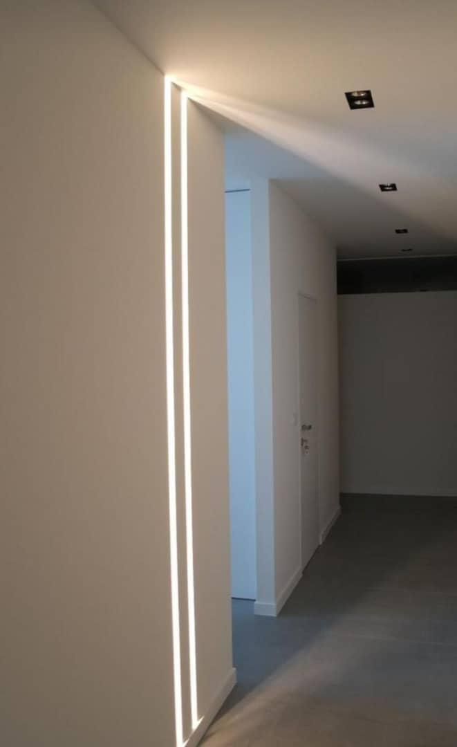 اجرای کناف رنگ و چراغ لاین نوری|خدمات پیشه و مهارت|قشم, |دیوار