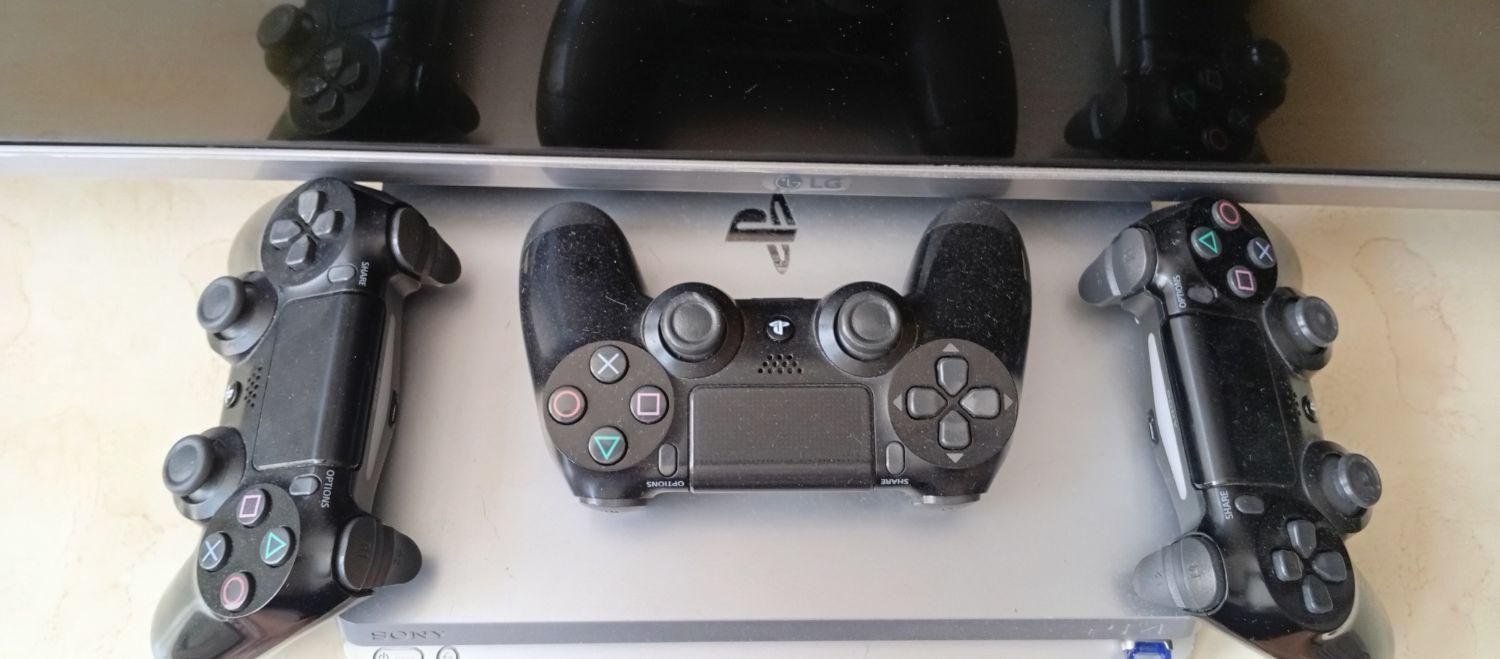 PS4 اسلیم کپی خور درحد نو|کنسول، بازی ویدئویی و آنلاین|خرم‌آباد, |دیوار