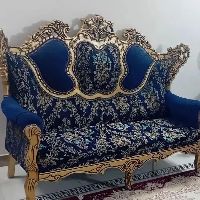 مبلمان ۹ نفره سلطنتی با میز ناهار خوری ۸ نفره|مبلمان خانگی و میز عسلی|ورامین, ورامین|دیوار