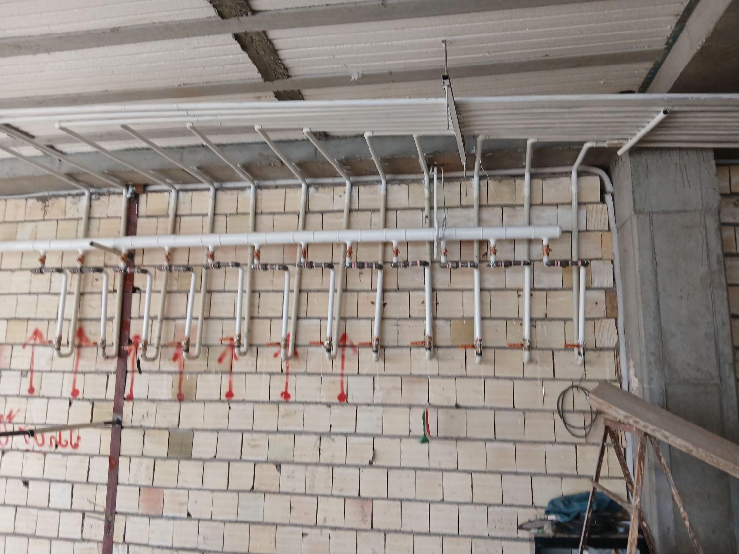 لوله کشی گاز باد آتش نشانی جوشکار خورده کاری|خدمات پیشه و مهارت|قم, نیروگاه|دیوار