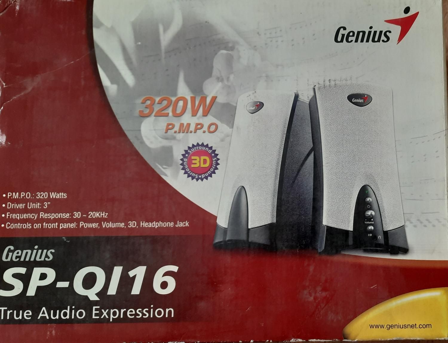 اسپیکر کامپیوتر جنیوس اصل speaker genius SP-Q16|قطعات و لوازم جانبی رایانه|تهران, سبلان (لشگر)|دیوار
