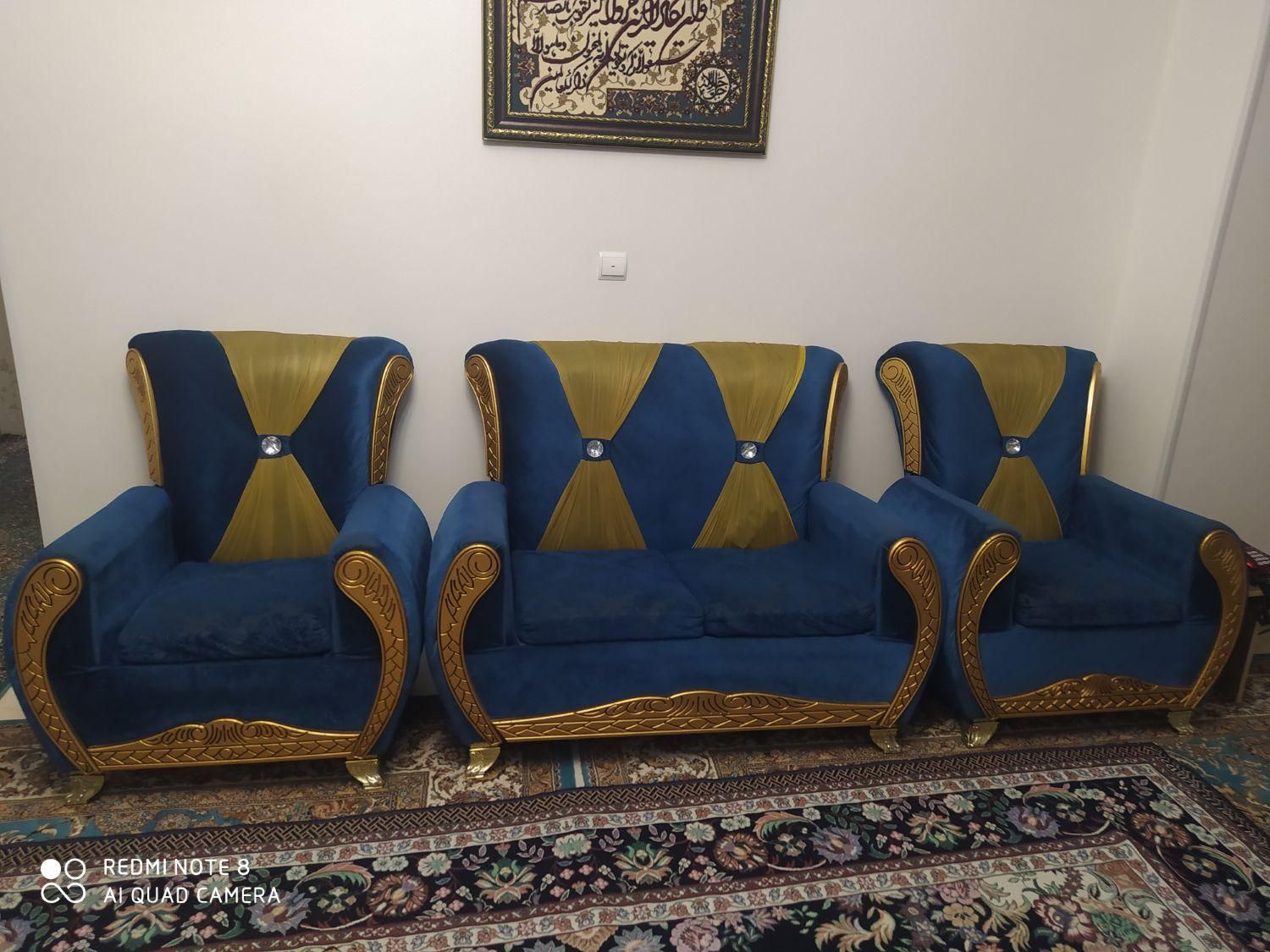 مبل ۷نفره|مبلمان خانگی و میز عسلی|اسلام‌شهر, |دیوار
