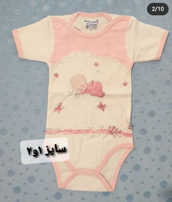 لباس نوزادی تبکه ای نخ پنبه|کفش و لباس بچه|تهران, آهنگران (سراسیاب دولاب)|دیوار