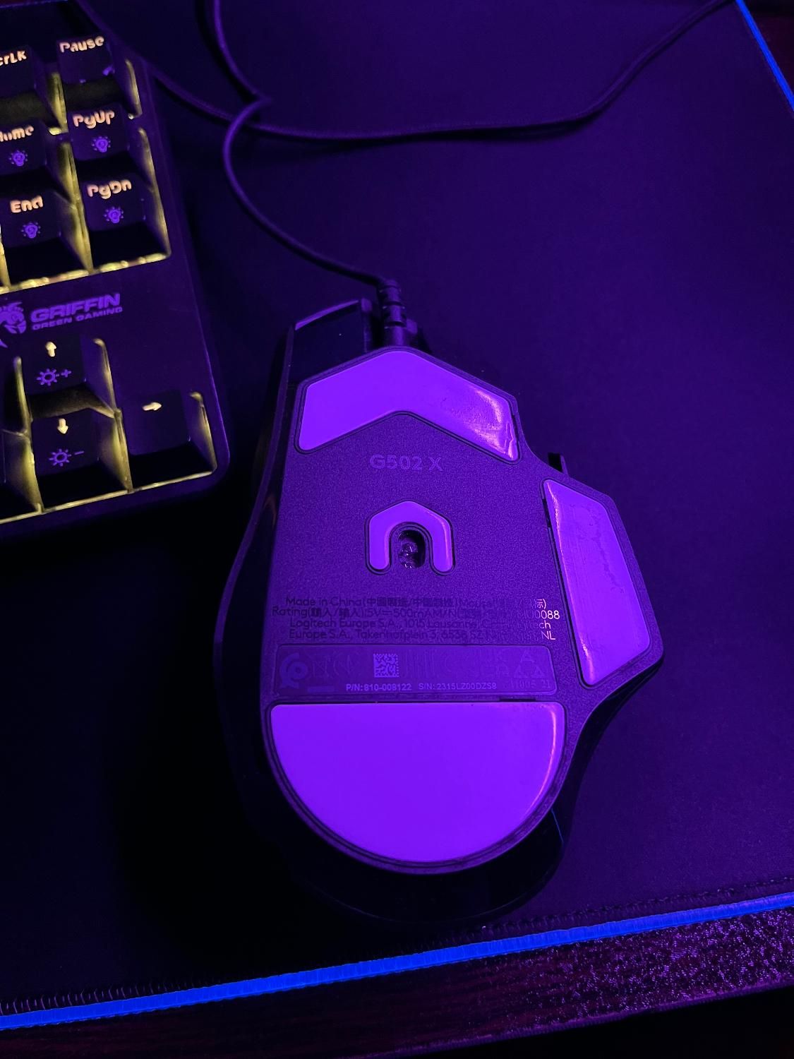 فروش موس لاجیتک g502x|قطعات و لوازم جانبی رایانه|بندر کنگان, |دیوار