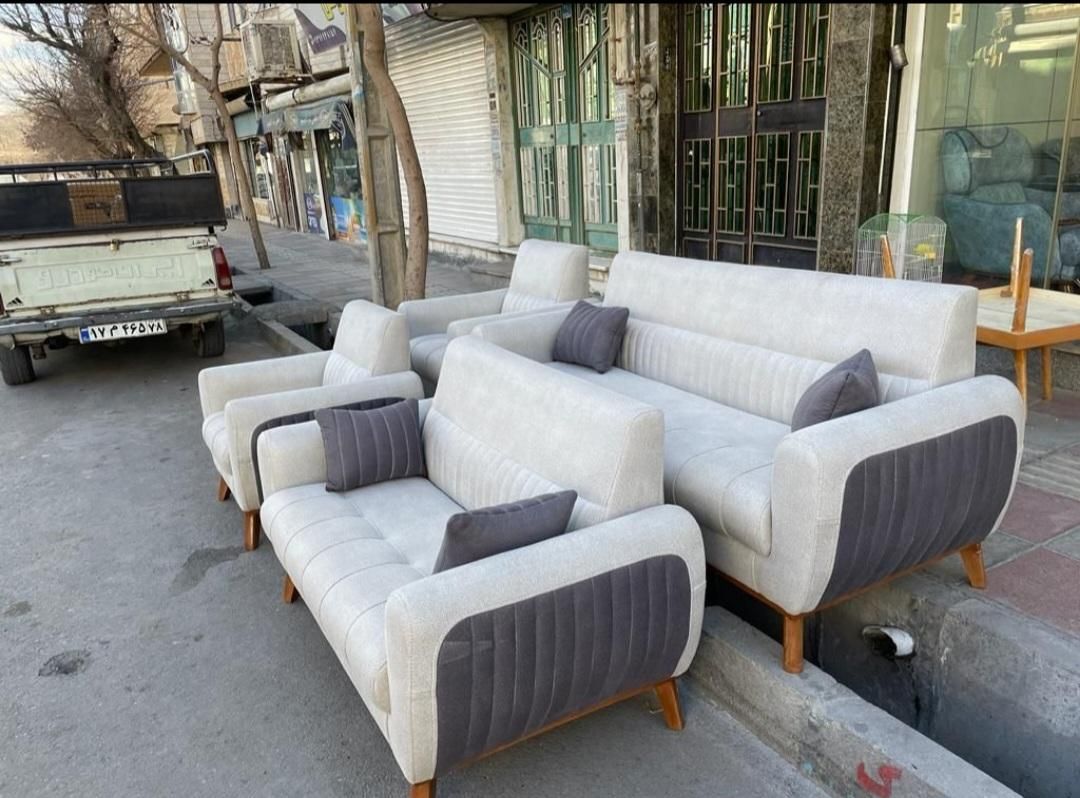 مبل *نارسیس* جهیزیه عروس پارکر (تولیدی ارزانکده)|مبلمان خانگی و میز عسلی|خرم‌آباد, |دیوار