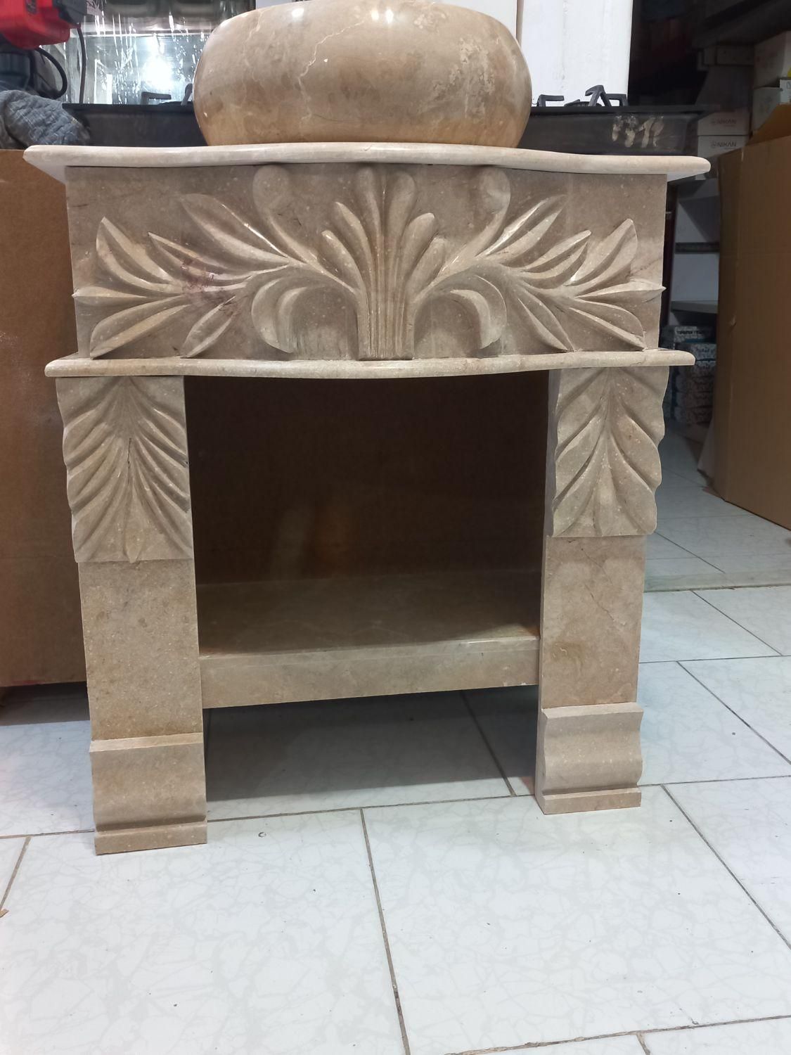 روشویی سنگی سنگ طبیعی|لوازم سرویس بهداشتی|مشهد, رستگار|دیوار