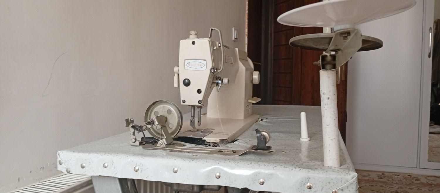 چرخ خیاطی صنعتی سان استار کره ای اصل|چرخ خیاطی و ریسندگی|فولادشهر, C5|دیوار