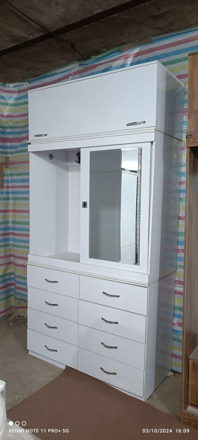 کمد لباس نو عرض ۱۲۰ اینه دار لباسی|جاکفشی، کمد، دراور|دماوند, |دیوار