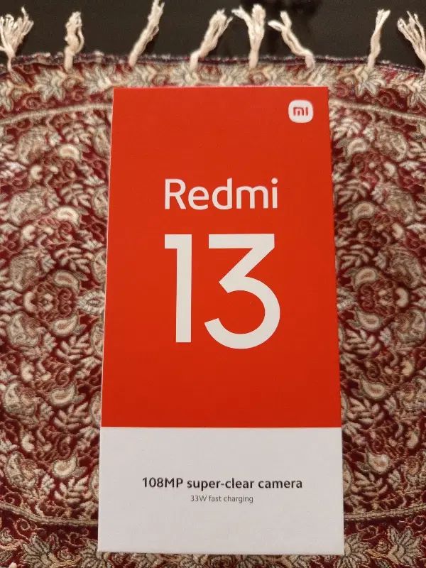 شیائومی redmi 13 با حافظهٔ ۲۵۶ گیگابایت|موبایل|کرج, حسین آباد (اکبر آباد)|دیوار