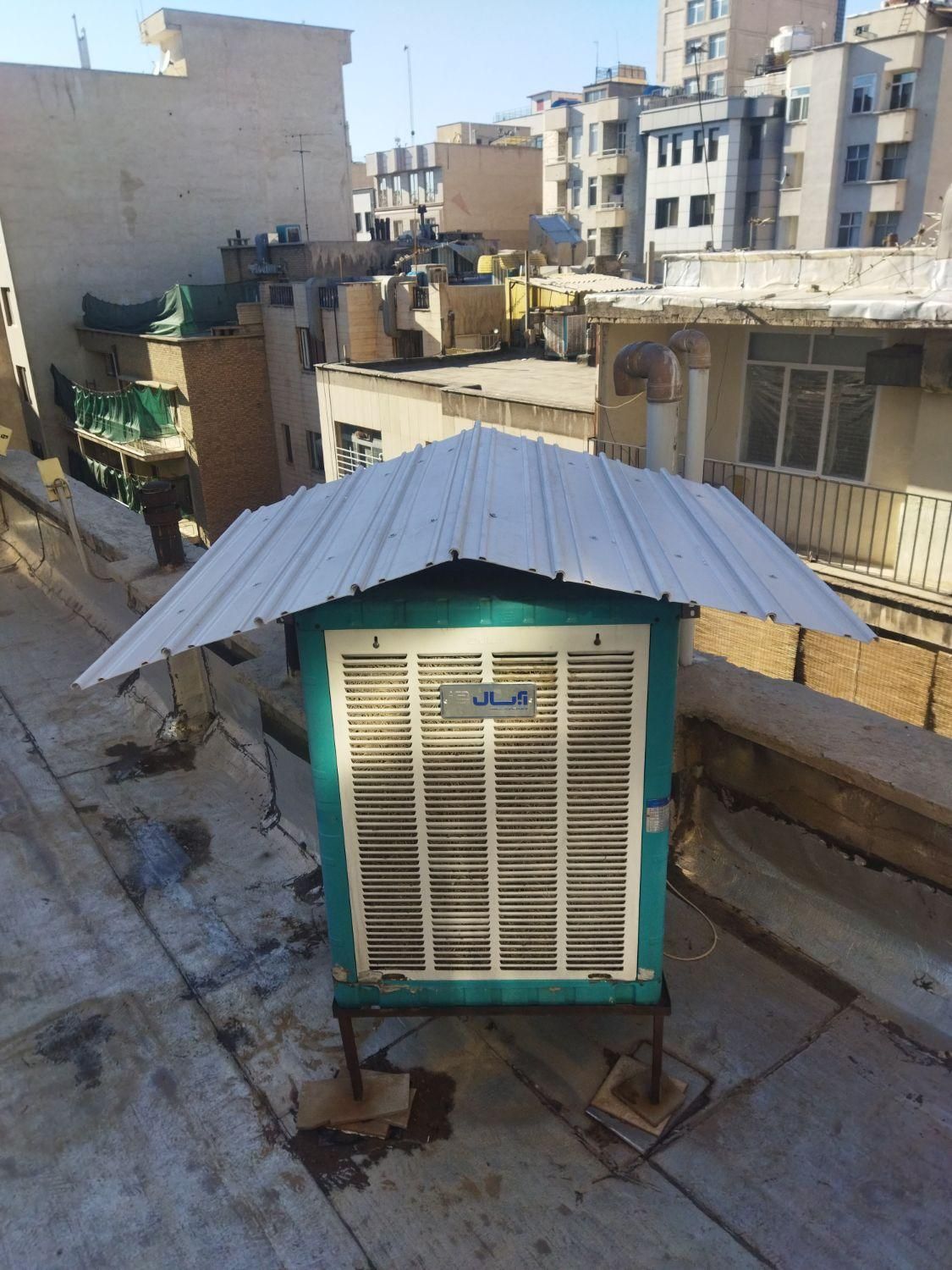 نصب سایبان کولر سایه بان کولرگازی کولرآبی pvc|کولر آبی|تهران, زهتابی|دیوار
