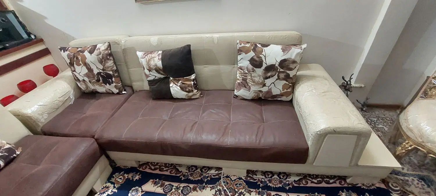 مبل ال ۵ نفره .کاناپه|مبلمان خانگی و میز عسلی|مشهد, سرافرازان|دیوار
