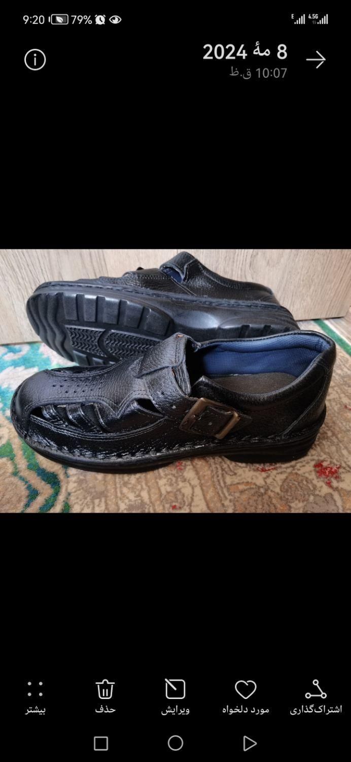 کفش نو مردانه|کیف، کفش، کمربند|اصفهان, سرچشمه|دیوار