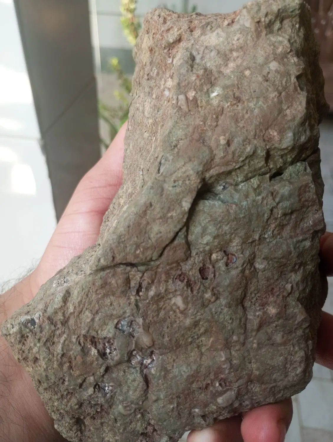 شهاب سنگ مریخی اصل کانی ماسکلینت توی سنگ مشهود|جواهرات|تهران, استاد معین|دیوار