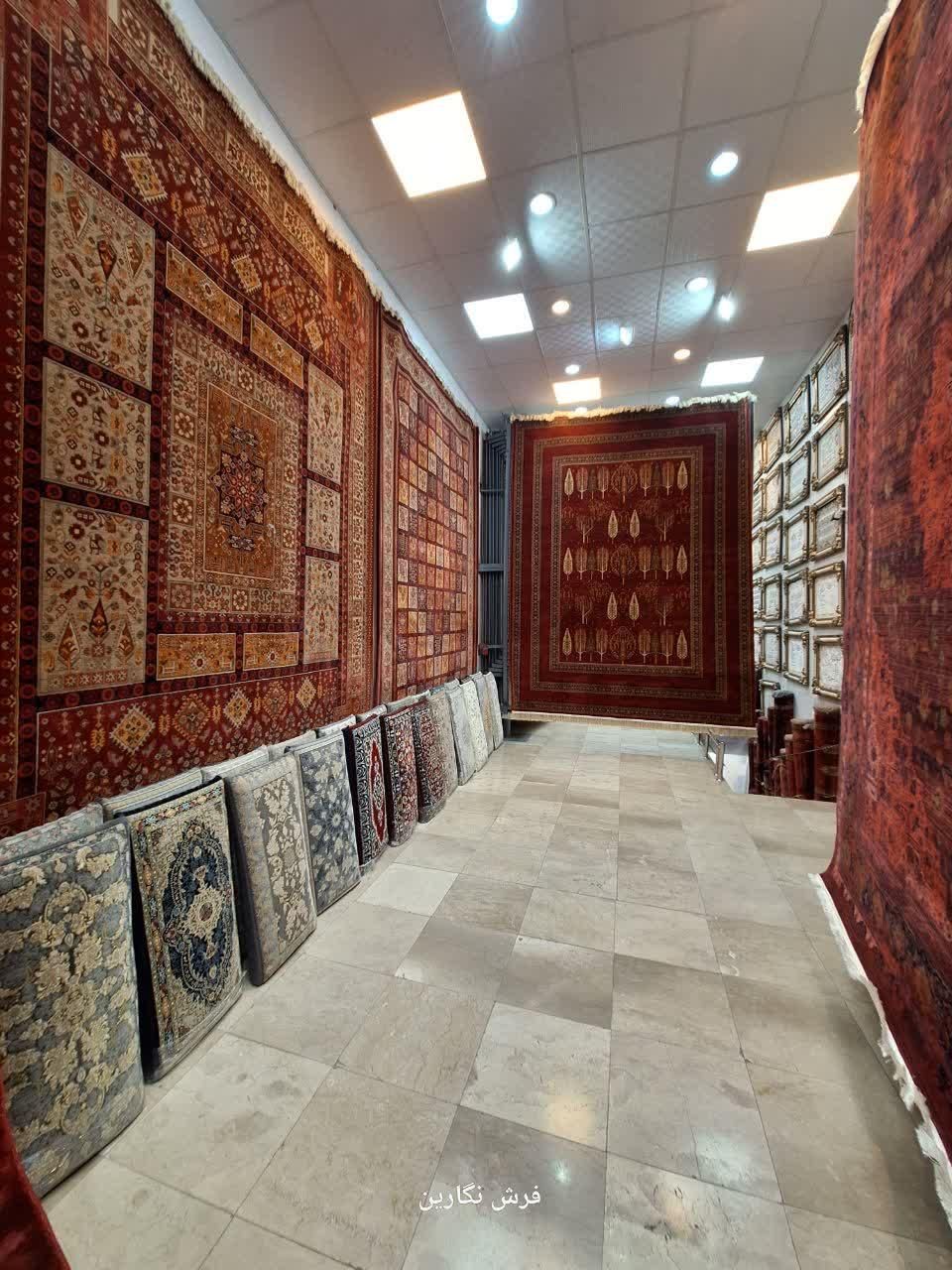 فرش درختی تبریز ۱۲ متری ۷۰۰ شانه میکرو فیلامنت|فرش|مشهد, امیر|دیوار