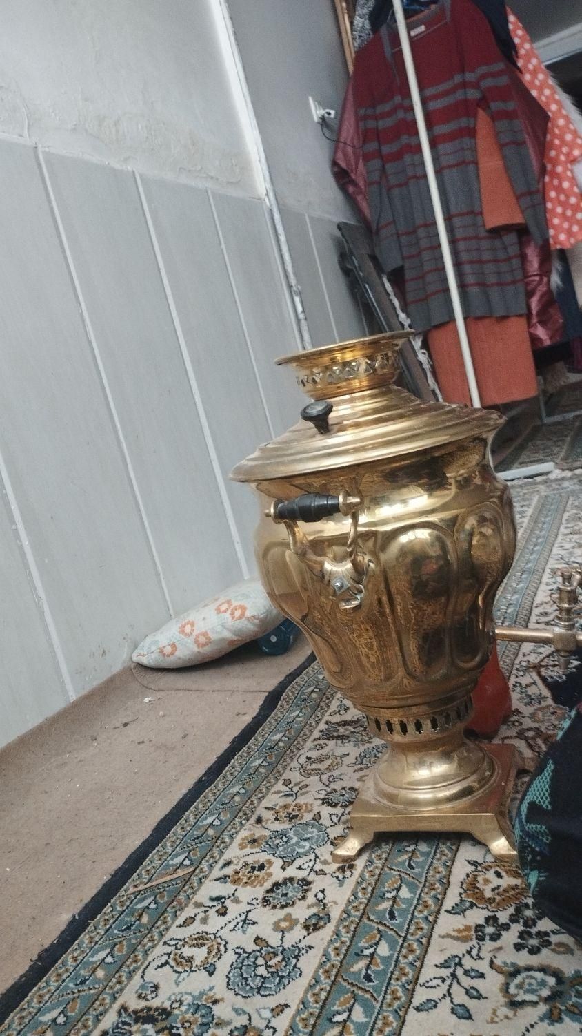 سماور قابل استفاده و هم تزیینی|سماور، چای‌ساز، قهوه‌ساز|سبزوار, قاضی زاد|دیوار