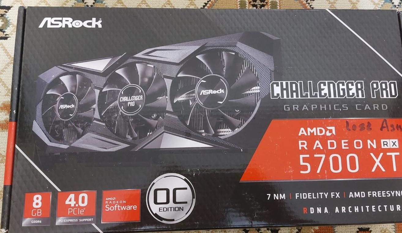 کارت گرافیک RX 5700 XT هشت گیگ GDDR6 گیمینگ|قطعات و لوازم جانبی رایانه|تاکستان, |دیوار