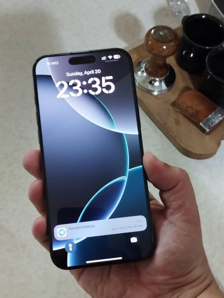 اپل iPhone 16 Pro Max با حافظهٔ ۲۵۶ گیگابایت|موبایل|اصفهان, قهجاورستان|دیوار