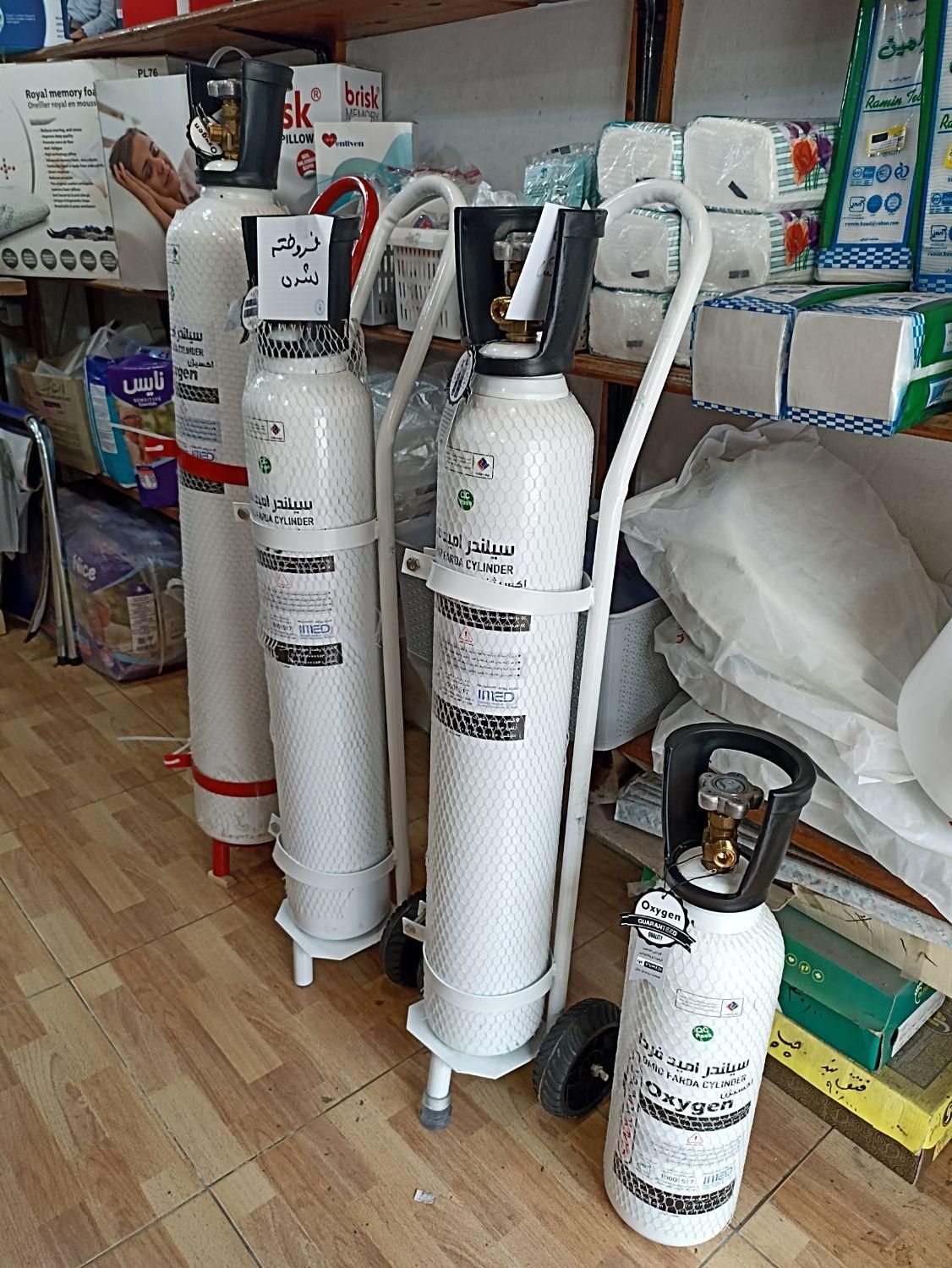 کپسول (سیلندر) اکسیژن|آرایشی، بهداشتی، درمانی|بندر انزلی, پاسداران|دیوار