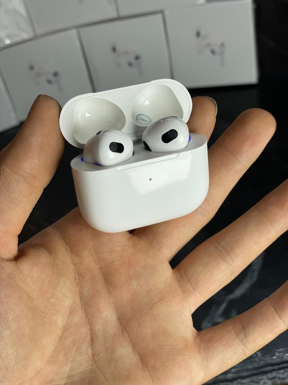 ایرپاد سری ۳ طرح اپل Airpods 3|لوازم جانبی موبایل و تبلت|شیراز, زرهی|دیوار