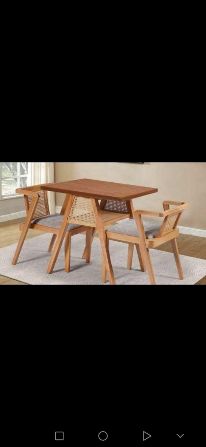 مدل 2نفر (چوب حصیری)|میز و صندلی غذاخوری|ارومیه, |دیوار