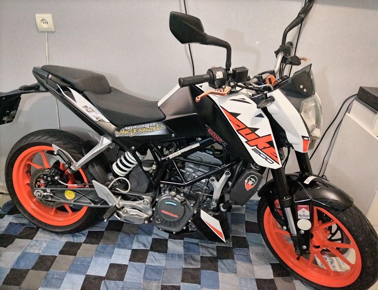 ktm douk 200 - کی تی ام دوک|موتورسیکلت|تهران, فردوسی|دیوار