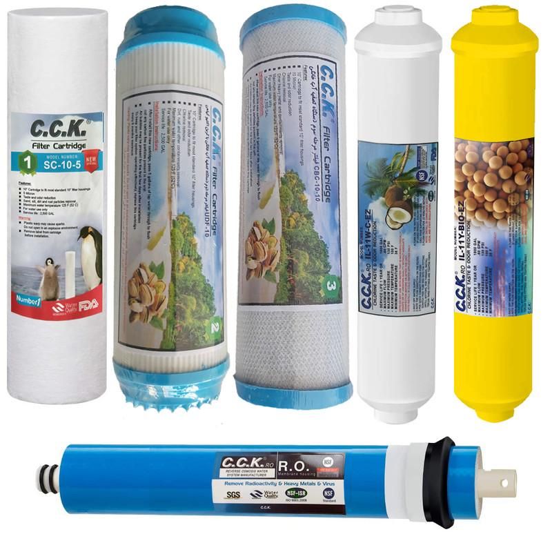 ست ۶ مرحله فیلتر های تصفیه آب (مستر تصفیه)|آبسردکن و تصفیه آب|بوشهر, |دیوار