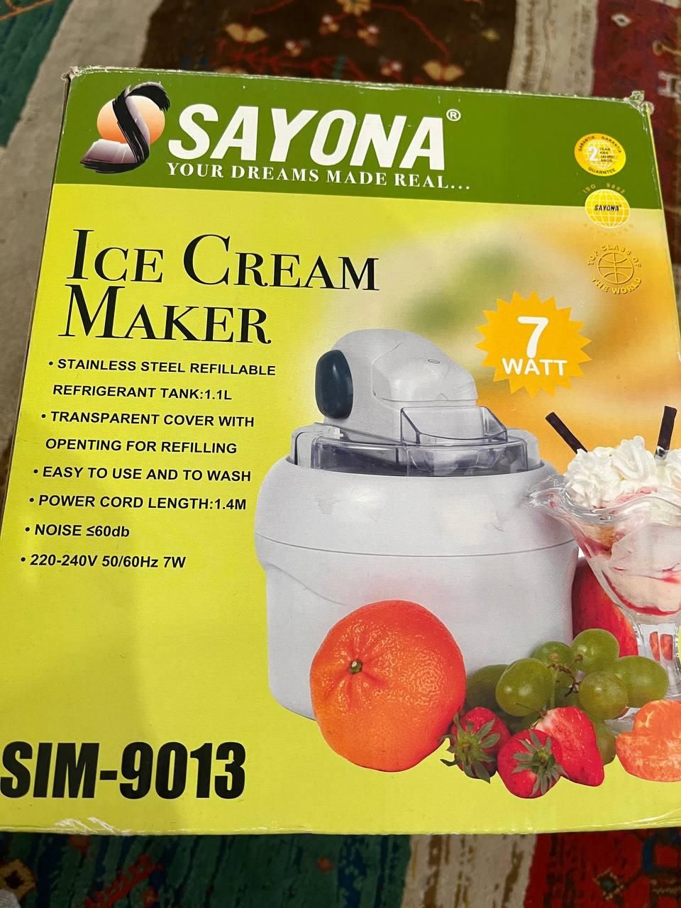 بستنی ساز|سایر لوازم برقی|اهواز, پادادشهر|دیوار