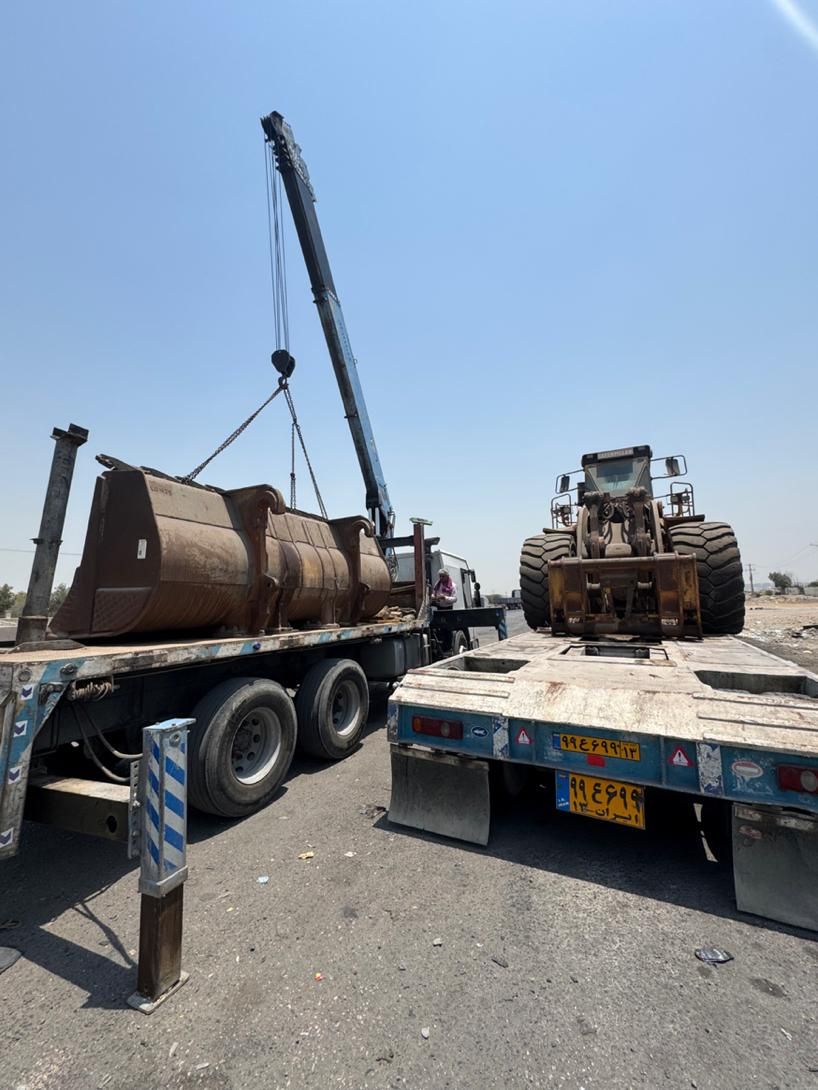 جرثقیل ۱۰ تن کفی دار بوم بلند 21متری|خدمات حمل و نقل|بندرعباس, |دیوار