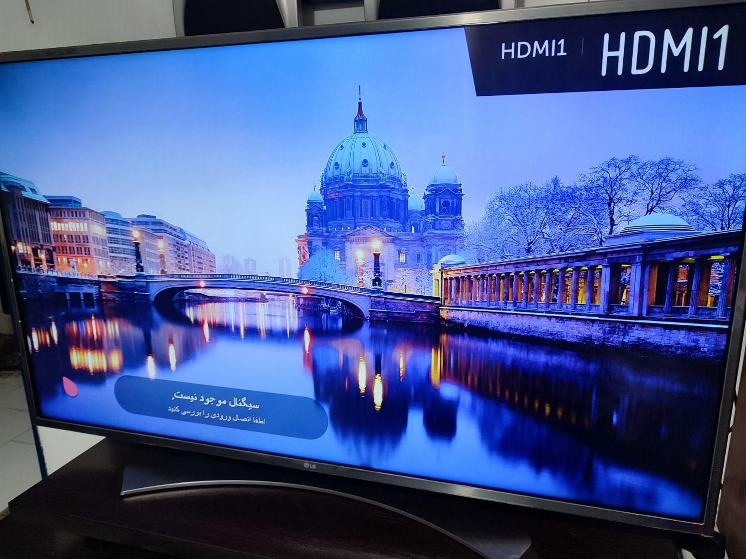 تلویزیون الجی  ۴۹ اینچ اسمارت هوشمند مدل 4K|تلویزیون و پروژکتور|رشت, لاکانی|دیوار