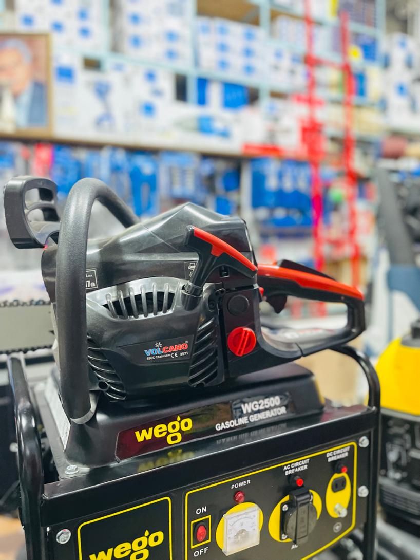 (چک) اره درخت بنزینی ۴۵ سانت ولکانو گارانتی دار|ماشینآلات صنعتی|مراغه, |دیوار