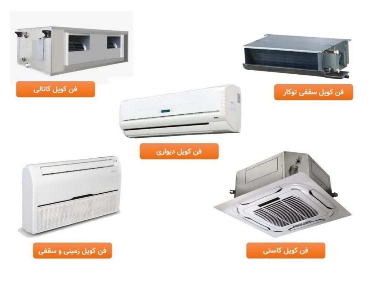 فنکوئل دیواری زمینی سقفی و کاستی|کولر گازی و فن‌کوئل|تهران, نیروی هوایی (پیروزی)|دیوار