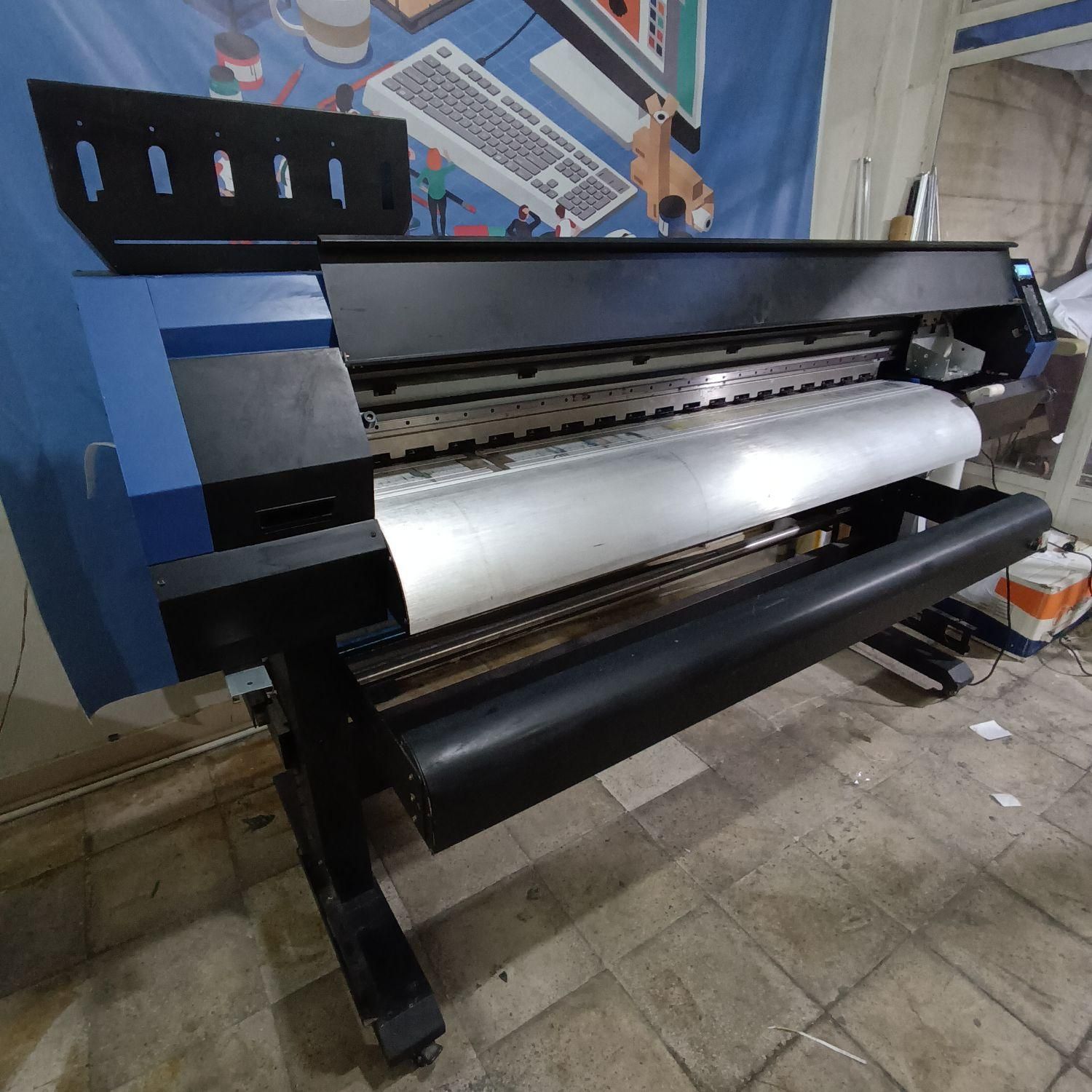 دستگاه بنر سابلیمیشن یووی اکوسالونت i3200 هد Fuji|پرینتر، اسکنر، کپی، فکس|تهران, کوثر|دیوار