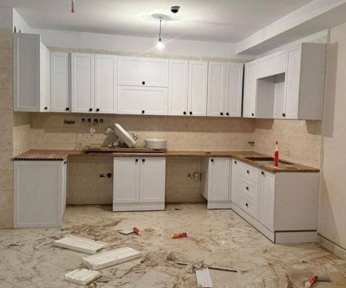 انواع کابینت)آماده)آشپزخانه)ورق سفیدگرید+Aسری اول|مصالح و تجهیزات ساختمان|مشکین‌دشت, |دیوار