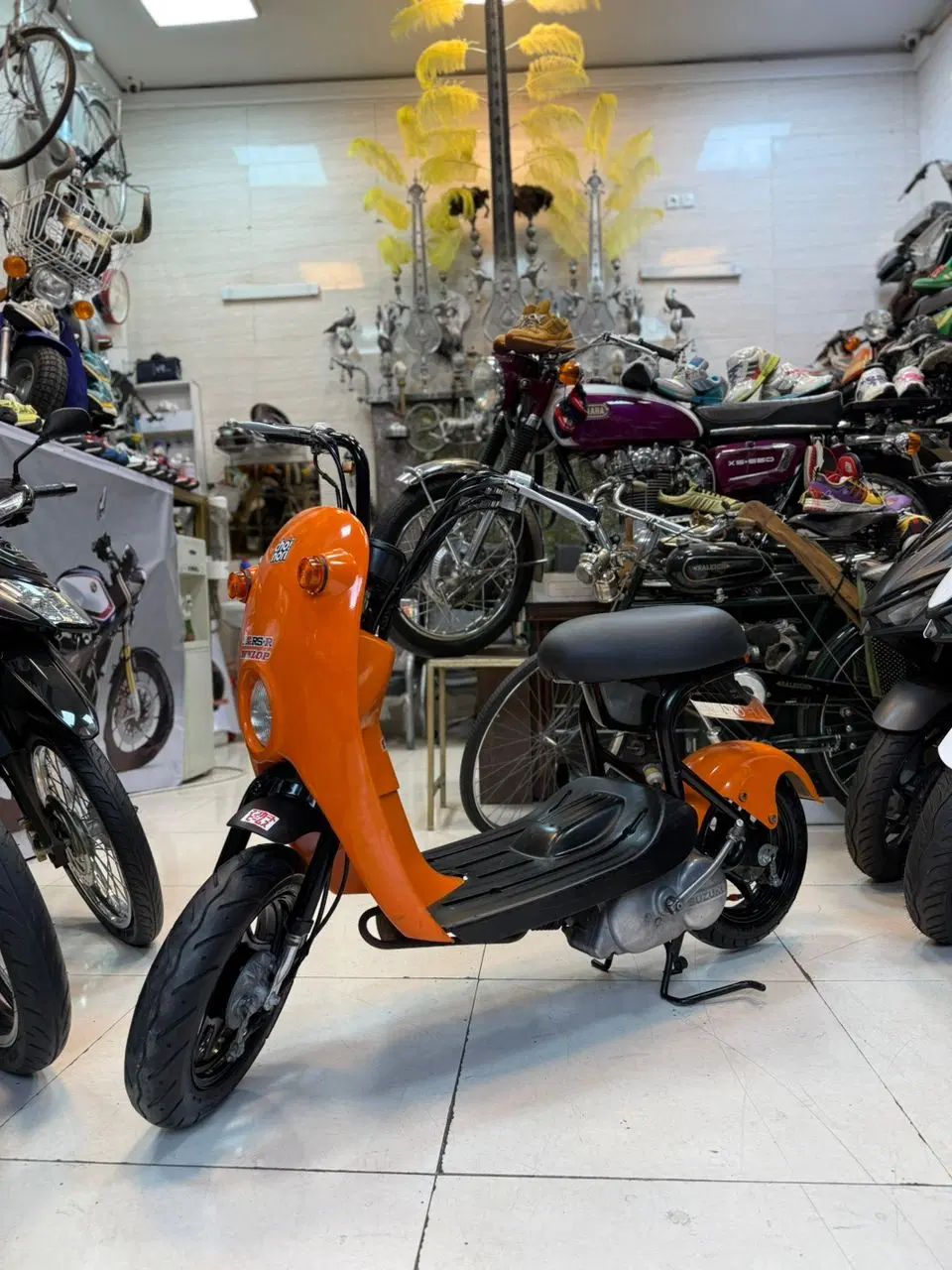 سوزوکی ژاپنی 50cc پاکشتی کلکسیونی درحد صفر|موتورسیکلت|تهران, مولوی|دیوار