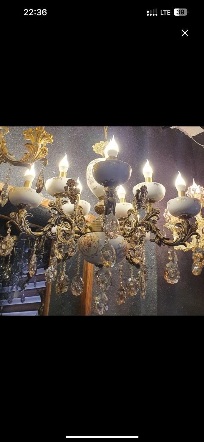 لوستر بی واسطه و مستقیم از کارخانه|لوستر و چراغ آویز|تهران, امیریه|دیوار