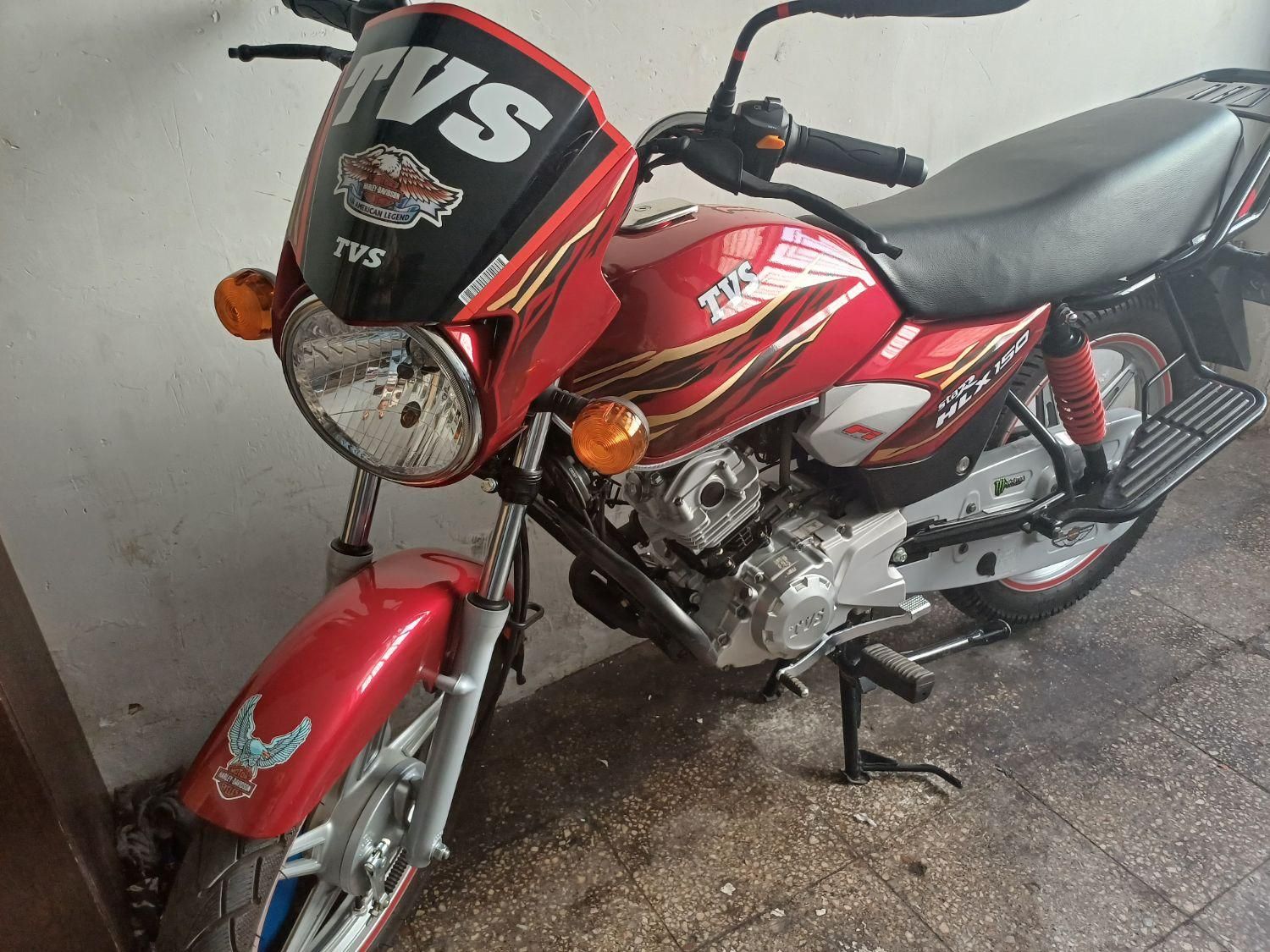 tvs150مدل ۱۴۰۲ درحد صفر|موتورسیکلت|شیراز, شهرک جماران|دیوار