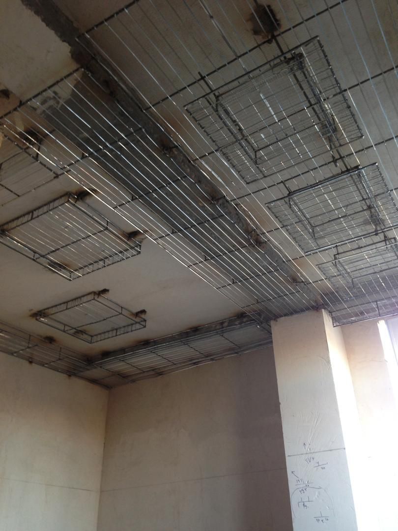 راویز کاری نور مخفی رابیتس سقف کاذب سینه کفدری نما|خدمات پیشه و مهارت|مراغه, |دیوار