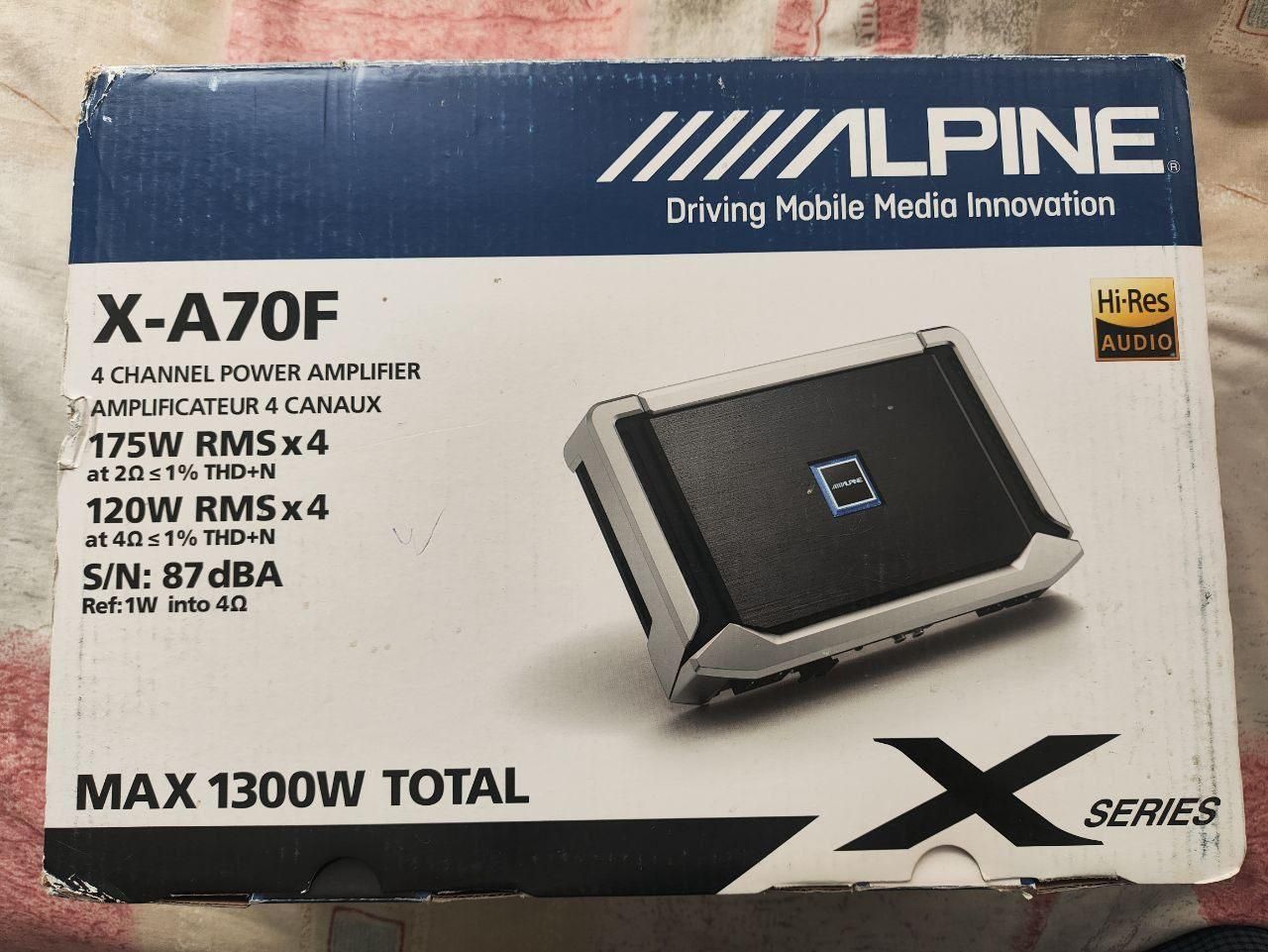 گیرنده و آمپ آلپاین Alpine X-A70F|سیستم صوتی خانگی|تهران, تهراننو|دیوار