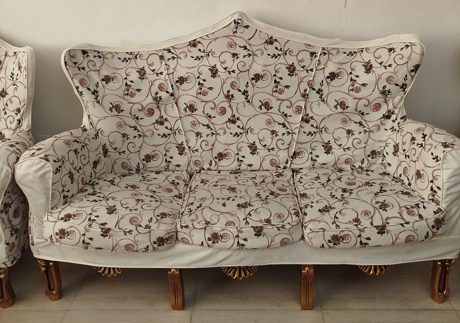 کاور پارچه ای مبل ۹ نفره|مبلمان خانگی و میز عسلی|بروجرد, |دیوار