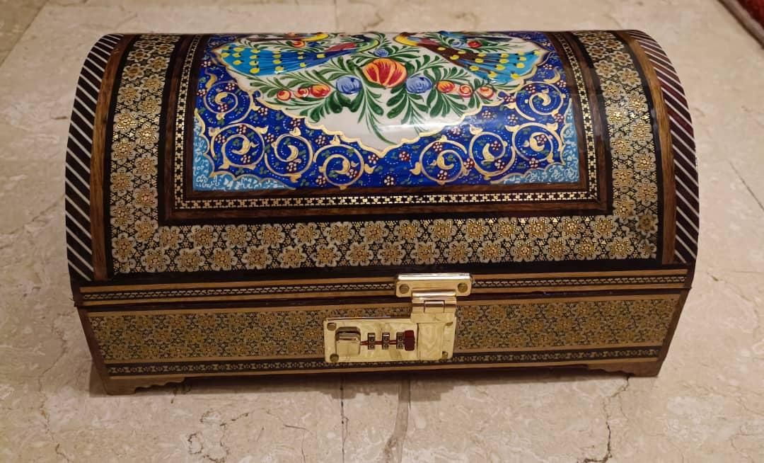 صندوق خاتم کاری|صنایع دستی و سایر لوازم تزئینی|تهران, شاهین|دیوار