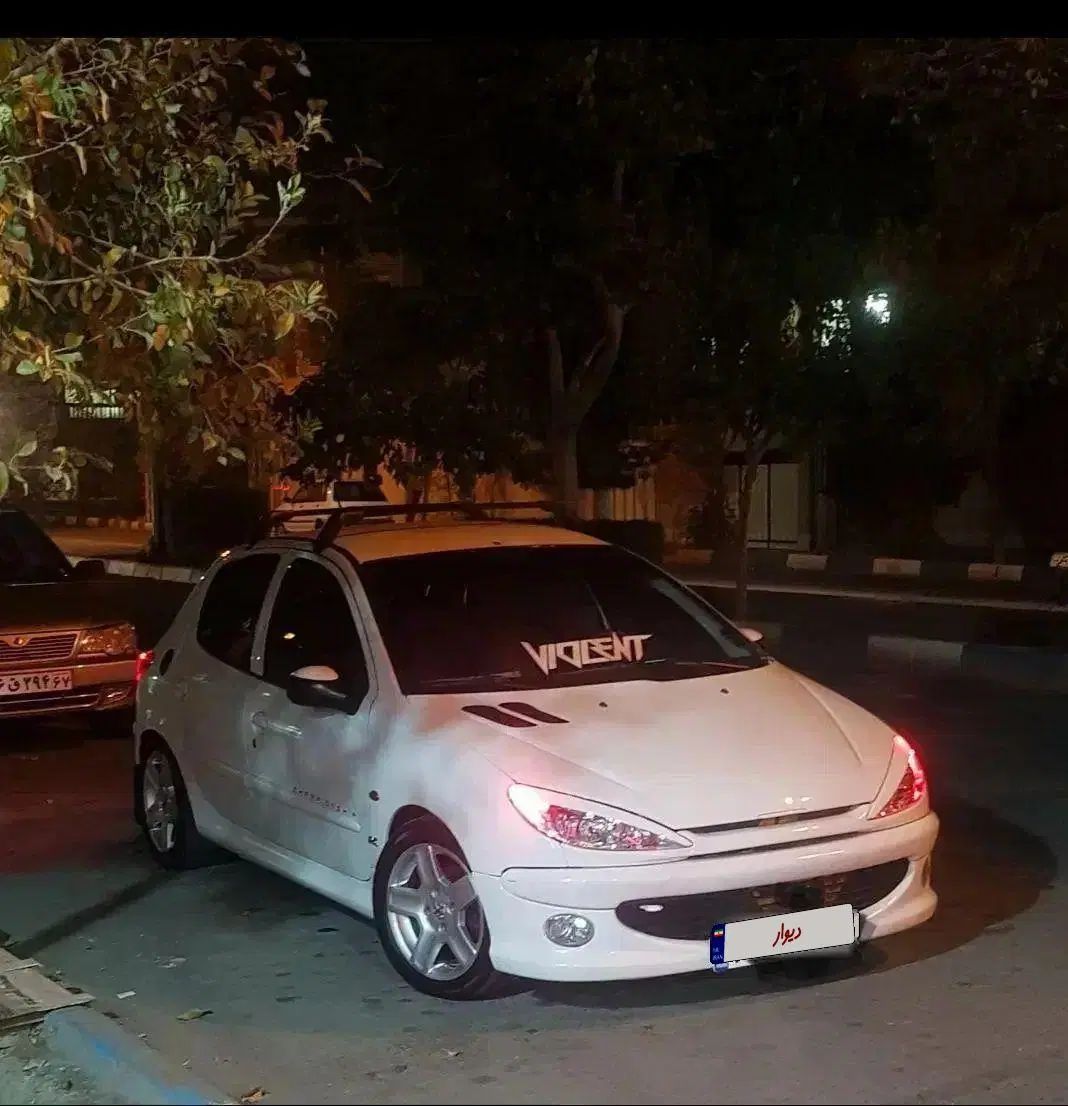 ۲۰۶ تیپ ۳ مدل ۸۶ اسپرت بدون رنگ|خودرو سواری و وانت|تهران, فلسطین (میدان انقلاب)|دیوار