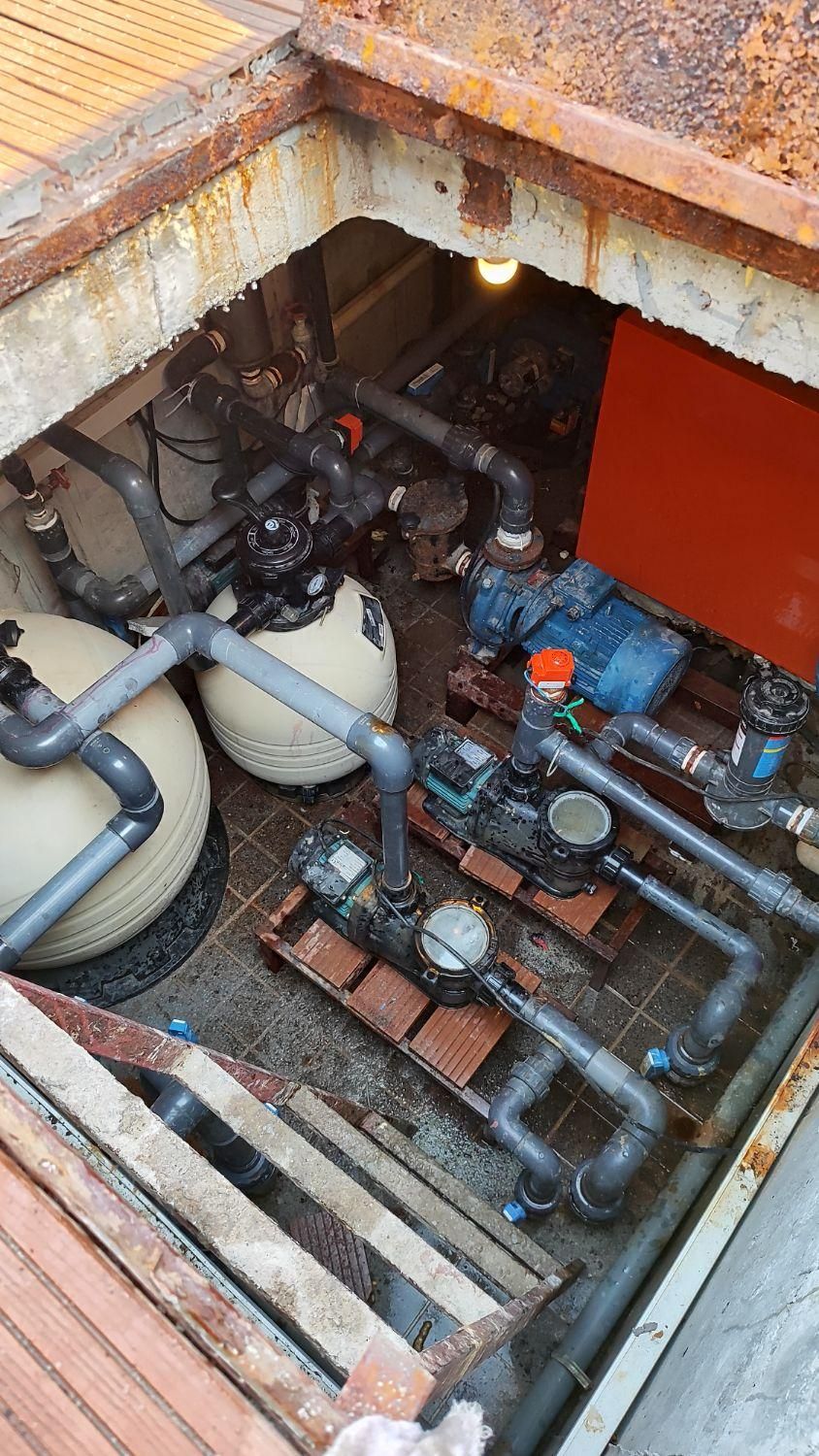 اجرای تاسیسات استخر وجکوزی|خدمات پیشه و مهارت|نوشهر, |دیوار